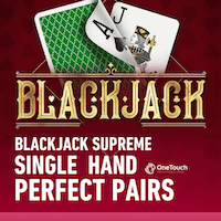 Blackjack Supreme Single Hand Perfect Pairs